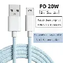 iPhone 14-16 Promax car charging cable PD20W fast charging data cable 1m
